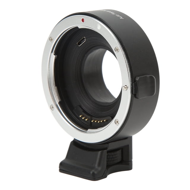 Lens Adapter Ring, Lens Mount Adapter 1/4in Screw Holes Fast Focusing For EF Mount For Shooting