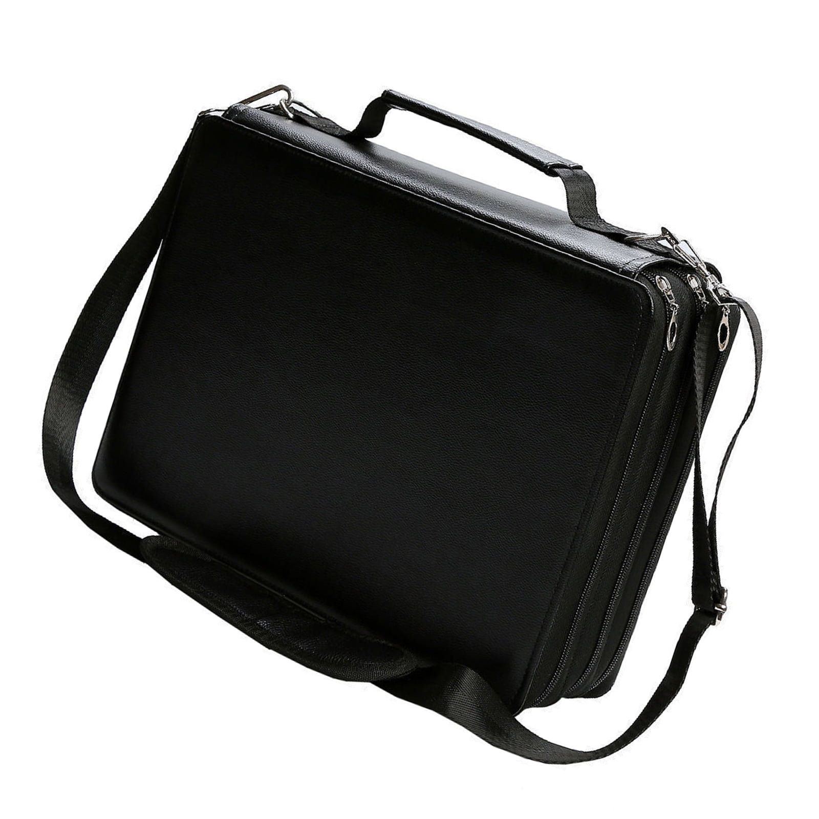 168/224 Slot Markers Organizers Carrying Bag with Shoulder Strap Multifunctional High Capacity Multilayer Marker Case