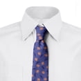 thumbnail image 3 of Men's Tie, Garlic and Thyme Pattern, 3.7", Lavender Blue Salmon, by Ambesonne, 3 of 4