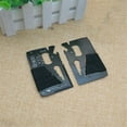 thumbnail image 4 of Survival Card Tool Compact Size Rustproof Reusable Portable Widely Used Multifunctional Stainless-Steel Camping 14-in-1 Tiny Pocket Survival Multi-tool Card Camping Supplies, 4 of 7