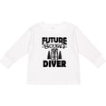 thumbnail image 3 of Inktastic Future Scuba Diver Boys or Girls Long Sleeve Toddler T-Shirt, 3 of 5