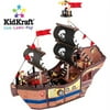 KidKraft Fun Explorers Pirate Ship Kids Wood Play Set