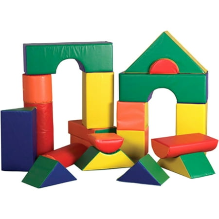 Early Childhood Resources 21 Piece Jumbo Soft Blocks