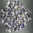 thumbnail image 6 of MATROOY 50x Wholesale Natural Amethyst Stone Moon Crystal Carved Skull Reiki Healing, 6 of 6