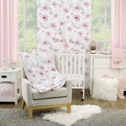 Little Love by NoJo Beautiful Blooms 3 Piece Mini Crib Bedding Set