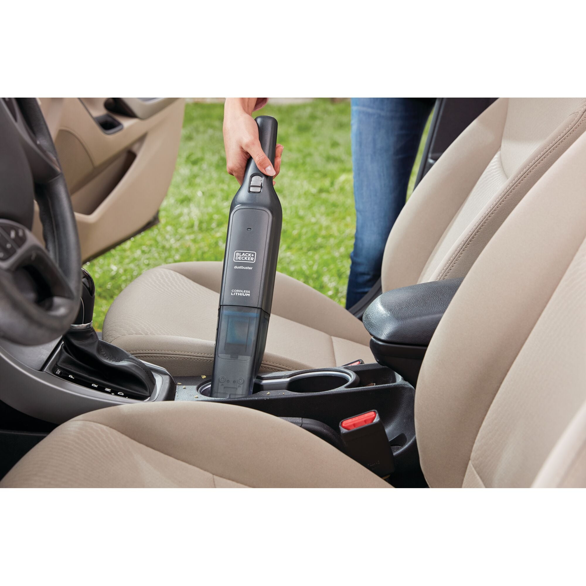 BLACK+DECKER Dustbuster® AdvancedClean™ 12V MAX* Slim Cordless Handheld Vacuum, HLVC320J01