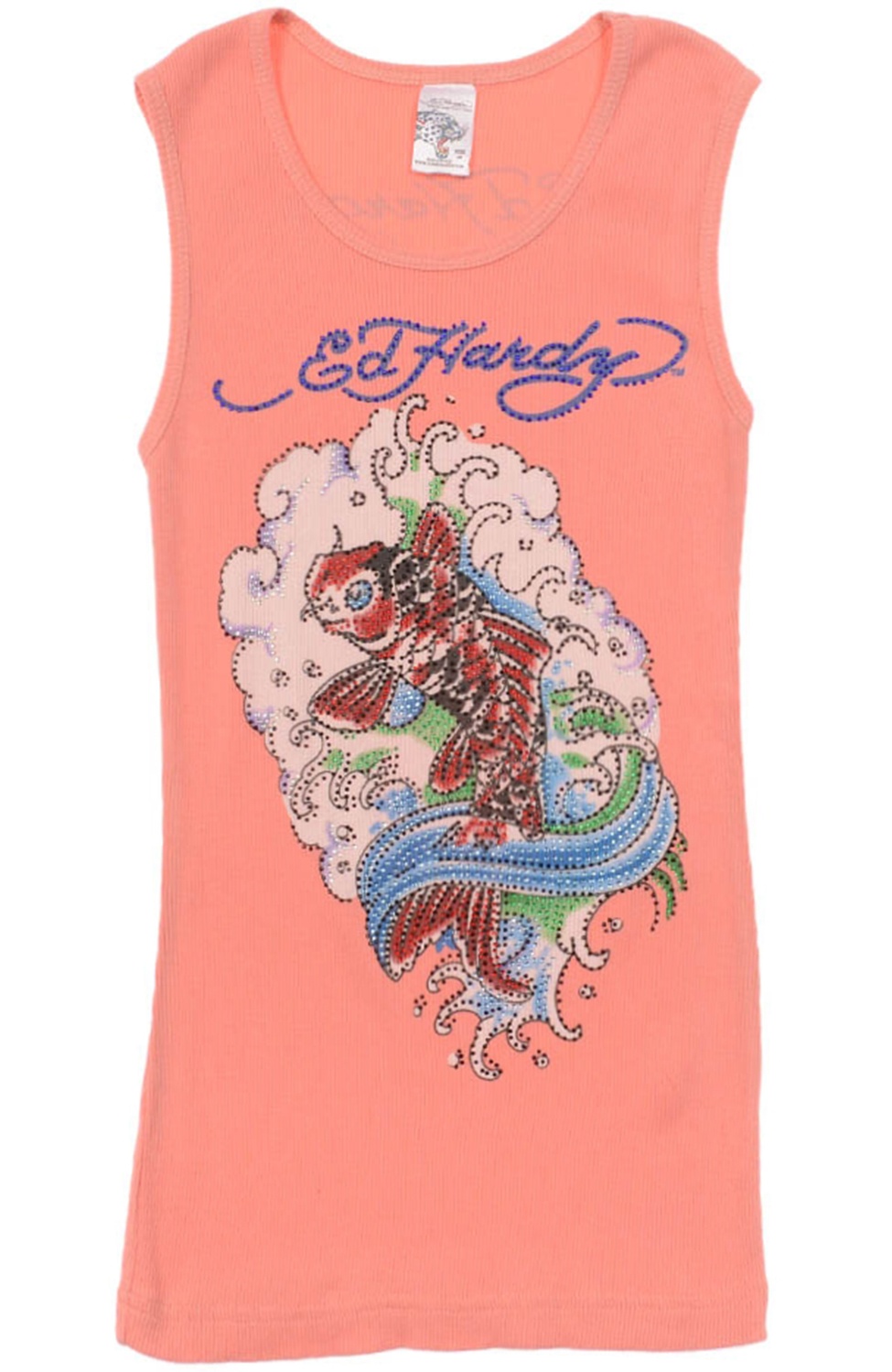 Ed Hardy Koi Tank Top for Girls 