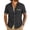 Black, variant on Stamzod Mens Button Down Shirt Short Sleeve Casual Shirts Summer Beach Vacation Shirt with Pocket Black L