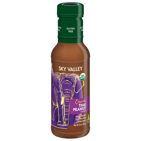 Sky Valley Organic Mild Thai Peanut Sauce, 14 oz