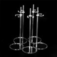 thumbnail image 3 of 30cm doll transparent plexiglass bracket plastic standing display stand card waist bracket doll bracket, 3 of 5