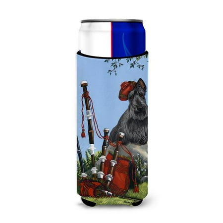 

Carolines Treasures PPP3180MUK 12 oz Scottie Piper Ultra Hugger for Slim Cans