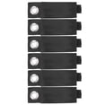 thumbnail image 2 of Correas de cinturón de almacenamiento con gancho y bucle, organizador de cables de extensión, correas de Cable para colgar, 6 uds., 2 of 14