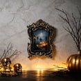 thumbnail image 2 of Trovenix Vintage Box Picture Frame Gothic Black Gold Embossed Deep Hollow Display Frame DIY Specimen Dried Flower Wall Decor Halloween Ornament, 2 of 6