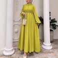 thumbnail image 2 of TSADFHJI Jupes pour Femmes Sexy à Sequins Nouvelle Robe Longue Unie avec Robe à la Mode L Vert, 2 of 6