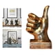 thumbnail image 2 of Escultura de gestos de arte de material de resina, adorno decorativo, figurita, estatua, decoración UN, 2 of 9