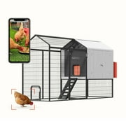 coop Smart Coop for 4 to 6 Chickens with Steel Run, 100-000