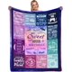 thumbnail image 1 of LHSHID Sweet 16th Birthday Gifts for Girls to My Daughter Gifts from Mom Gifts for Daughter Bestie Sister 16th Birthday Gift Ideas for Couch Sofa Bedroom Decor 60x80in, 1 of 5