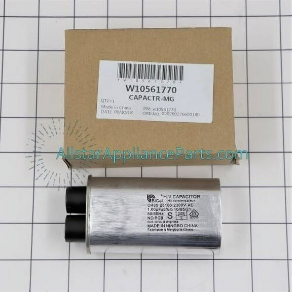 Whirlpool Microwave High Voltage Capacitor W10561770