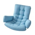 thumbnail image 4 of Cojín grueso para hamaca de interior, para columpio, para banco modular de exterior Azul, 4 of 9