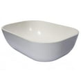 thumbnail image 3 of Eden Bath EB-N010WH 5.3 x 12.8 x 18.3 in. Rounded Corners Rectangular Concrete Vessel Sink, White, 3 of 11