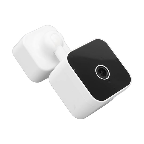 Cámara De Seguridad Con Reloj Wifi, Cámara De Seguridad Blanca Con Visión Nocturna Infrarroja De Audio Bidireccional 110-220V Para El Hogar