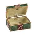 thumbnail image 3 of Saro Lifestyle HA525.M 2 x 1.7 x 1.5 in. Bejeweled Christmas Present Trinket Box, 3 of 3