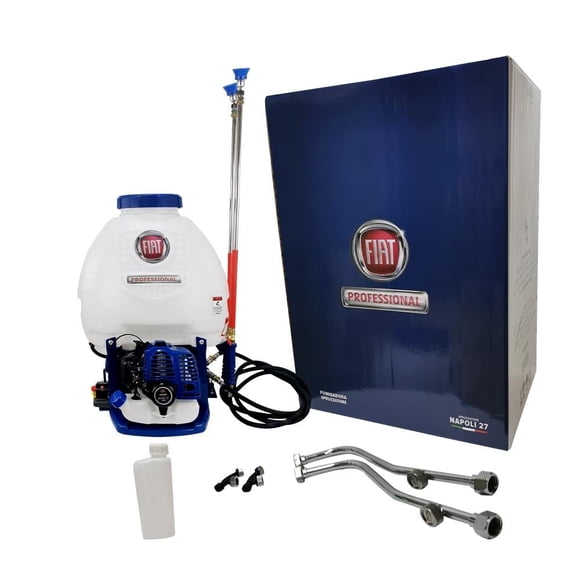 Fumigadora Motor Fiat Professional Napoli 27 con 25 litros de capacidad y motor a gasolina de 2 tiempos