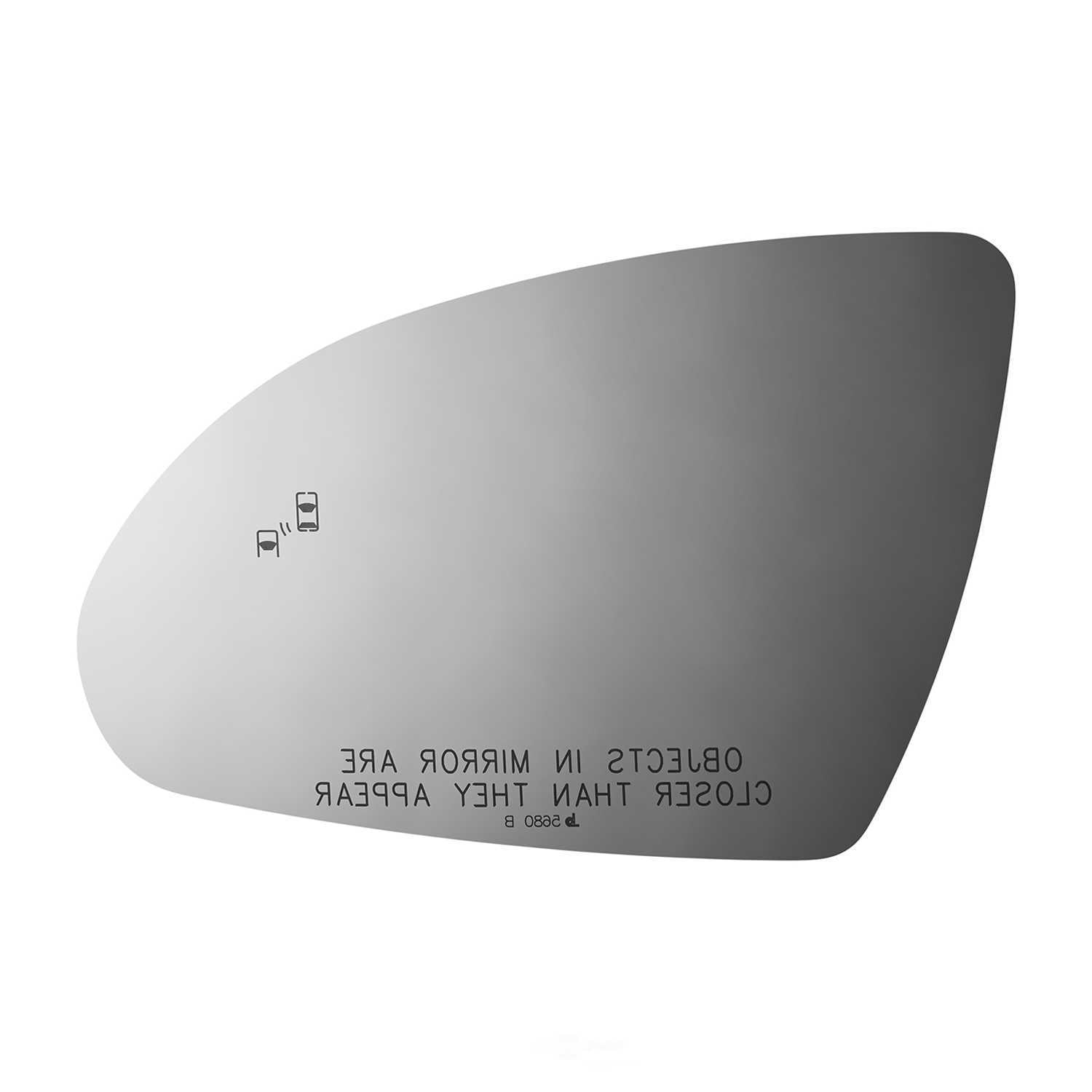 Burco Side View Mirror Replacement Glass - Clear Glass - 5680B