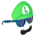 thumbnail image 4 of Nintendo Luigi Mustache  Costume Sunglasses by Sun-Staches, 4 of 5