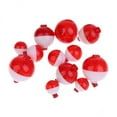 thumbnail image 1 of jinwen 2X Lot 12 Pcs Flotteur de Pêche à Bouton-Poussoir Rond, 1 of 9