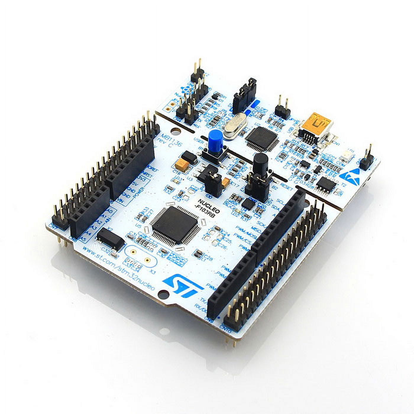 ST NUCLEO-F103RB Development board for STM32 F1 series - with STM32F103RBT6 MCU compatible Arduino