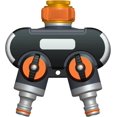 thumbnail image 1 of 2 Way Garden Hose Splitter Faucet Adapter for Drip Irrigation, 1 of 5