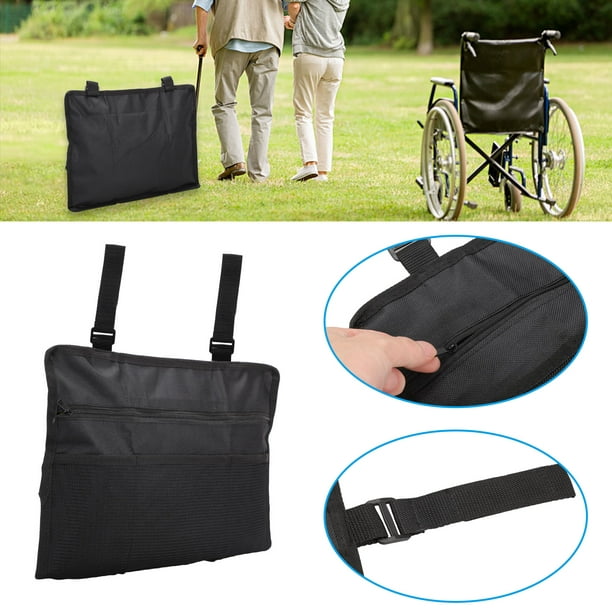 Wheelchair Backpack Bag - EEEkit Wheel Chair and Walker Accessories Side Storage Bags ...