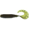 thumbnail image 2 of Zoom Fishing Lures 011038-SP Fat Albert Curly Tail Grub 3 Inch 10 Per Pack Black, 2 of 4