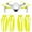 Electric, variant on Master Airscrew Stealth Propellers for DJI Mini 2, Mini 2 SE, Mini SE & Mini 4K - Electric, 4 propellers in Set