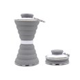 thumbnail image 1 of Collapsible Sports Water Bottle, Bpa Free Reusable Silicone Sports Travel Bottles For Hiking Cycling Foldable Leakproof Portable Cycling Cups With Car, 1 of 5