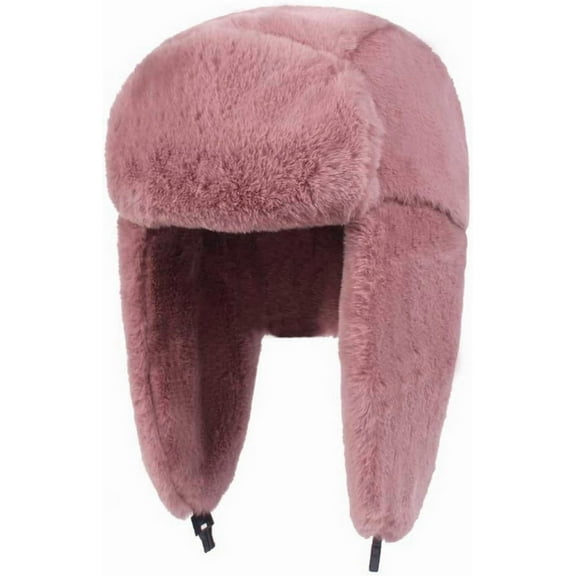 YooGuoGuo Women Russian Ushanka Trapper Pilot Aviator Cap Winter Windproof Ski Hat