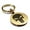 Gold, variant on Stainless Steel Punisher Round Medallion Keychain Circle Ring