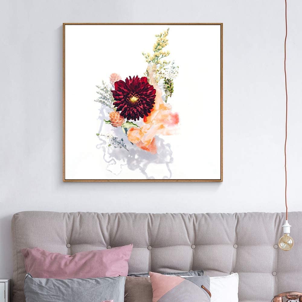 Wall Art Abstract Flower Home Picture Canvas Print Decorative Painting Hanging 
