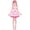 3X-Large, variant on Women Halloween Cosplay Costume, Pink Strapless Tiered Ruffle Dress with Oversized Bow, Exquisite Anime Character Outfit Full Sets for Halloween Costume Party Role Play Events