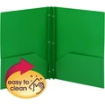 thumbnail image 3 of Two-Pocket Folder, Three-Hole Punch Prong Fasteners, Letter Size, 3 per Pack, 3 of 5