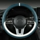 thumbnail image 1 of pstuiky Funda para volante de coche con diamantes de cuero general antideslizante moderna y bonita., 1 of 7