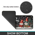 thumbnail image 7 of 2 Piece Christmas Plaid Kitchen Rug Sets Welcome Christmas Snowflake Kitchen Floor Mat Anti Fatigue Rugs for Kitchen Floorfor Bath Cooking (47x17+30x17 Inches), 7 of 7