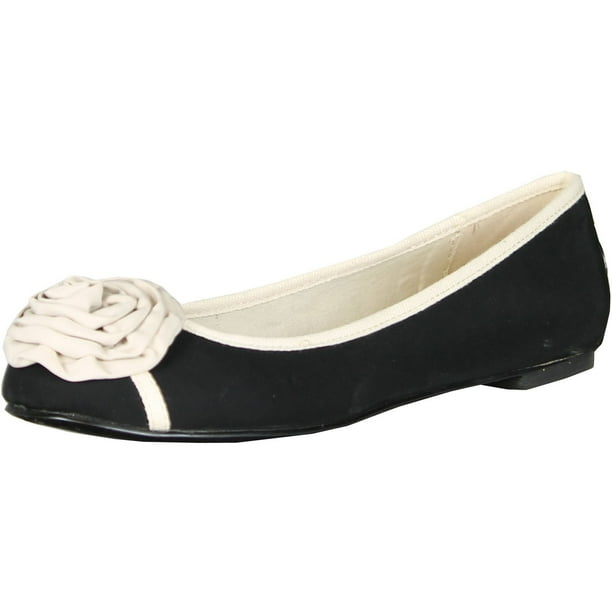 restricted black flats