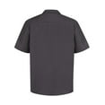 thumbnail image 2 of Red Kap Men's Short Sleeve Microfiber Convertible Collar Shirt, 2 of 2
