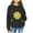 Black B, variant on Zpanxa Girls 4-14 Year Old Patterned Hooded Sweatshirt, Soft Fleece Lined Long Sleeve Pullover with Kangaroo Pocket