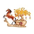thumbnail image 3 of Figura de caballo, figura decorativa de escritorio, estatua creativa de resina, escultura de animal para sala de estar, armario, estantería, tienda de Color caramelo, 3 of 8