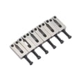 thumbnail image 3 of Juego de 6 sillines para guitarra eléctrica, piezas de guitarra, accesorios de puente de acero inoxidable 105 mm B, 3 of 9
