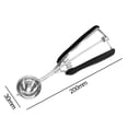 thumbnail image 2 of Ice cream scoop stainless steel, cookie scoop with trigger Ø3cm, 2 of 5