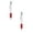 Red, variant on 2 Pcs 4-Color Original Retractable Ballpoint Pen Retractable Shuttle Pens Mini 4-in-1 Multi-Colored Ink Ballpoint Pens Assorted Inks 4-Color Ballpoint Pen for Adults, 5.51 Inch, Red